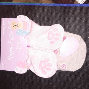 MY PET AND ME MATCHING EASTER SOCKS SET